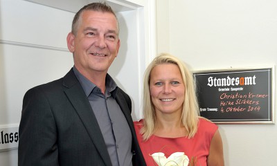 Heike Slikkers und Christian Kremer